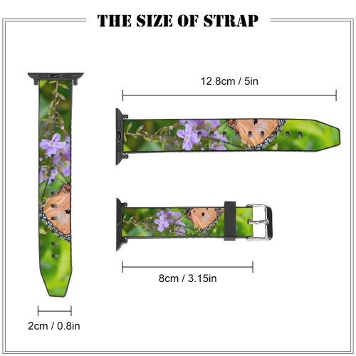 yanfind Watch Strap for Apple Watch Khiêm City Bến Minh Nguyễn Ho Botanical  Garden Domain Monarch Compatible with iWatch Series 5 4 3 2 1