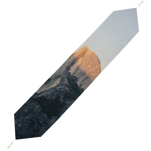 Yanfind Table Runner Landscape Peak Sunrise National Yosemite Activities Leisure Pictures Outdoors Grey Sunset Everyday Dining Wedding Party Holiday Home Decor