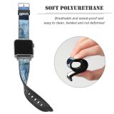 yanfind Watch Strap for Apple Watch Landscape America Backpack Argentina Pictures Outdoors Snow  Free  Travel Compatible with iWatch Series 5 4 3 2 1