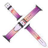yanfind Watch Strap for Apple Watch William J Harris Graphics CGI Falling Dream Neon  Artwork Compatible with iWatch Series 5 4 3 2 1