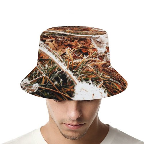 yanfind Adult Fisherman's Hat Winter Greenery Stem Winter Autumn Leaves Plant Wildflower Ice Branch Wood Flower Fishing Fisherman Cap Travel Beach Sun protection