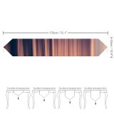 Yanfind Table Runner Jeremy Bishop Seascape Waves Sunset Ocean Everyday Dining Wedding Party Holiday Home Decor