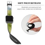 yanfind Watch Strap for Apple Watch Rural Countryside Abies Glarus Plant Creative Switzerland Farm Pictures Grassland Outdoors Compatible with iWatch Series 5 4 3 2 1