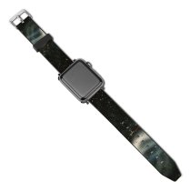 yanfind Watch Strap for Apple Watch Universe Inspirational Abstract Magicalrealism Nebula Domain Experimental Outer Space Public Mystic Compatible with iWatch Series 5 4 3 2 1