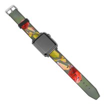 yanfind Watch Strap for Apple Watch Kissing Nepal  Rose Love Plant Nagarjun Valentine National PNG Bud Compatible with iWatch Series 5 4 3 2 1