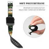 yanfind Watch Strap for Apple Watch Abies Pine Images Christmas Conifer Free Plant Pictures Fir Tree Ornament Compatible with iWatch Series 5 4 3 2 1