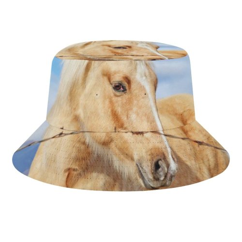 yanfind Adult Fisherman's Hat Horse Fence Portrait Bokeh Fishing Fisherman Cap Travel Beach Sun protection