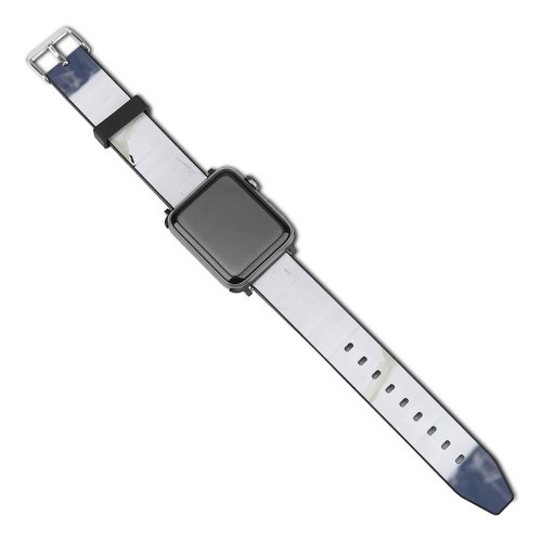 yanfind Watch Strap for Apple Watch Whooper  Bird  Winter Snow Tundra Atmospheric Ducks Geese Swans Waterfowl Compatible with iWatch Series 5 4 3 2 1