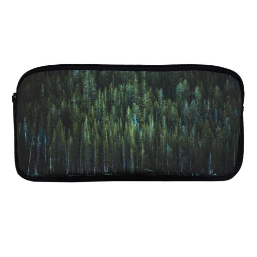 yanfind Pencil Case YHO Shoreline Images Shore Flora Sky Wallpapers Lake Plant Travel Outdoors Tree States Zipper Pens Pouch Bag for Student Office School