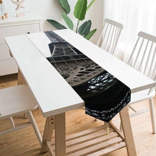 Yanfind Table Runner Building City Paris Iron France Monument Sky Eiffel Tree Tower Eiffeltower Tower Everyday Dining Wedding Party Holiday Home Decor