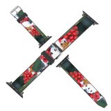 yanfind Watch Strap for Apple Watch Winter Berry Christmas Berry Fruit Festive Plant Flower Flowering Leaf Plants Garden Compatible with iWatch Series 5 4 3 2 1