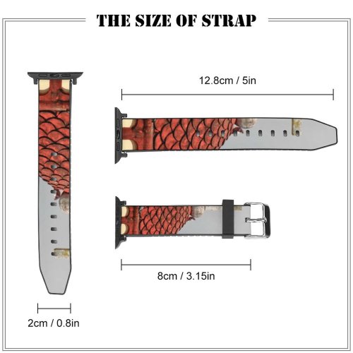 yanfind Watch Strap for Apple Watch  Church  Iglesia Cupula Torre Paloma Teja Tejas Dome Finial Place Compatible with iWatch Series 5 4 3 2 1