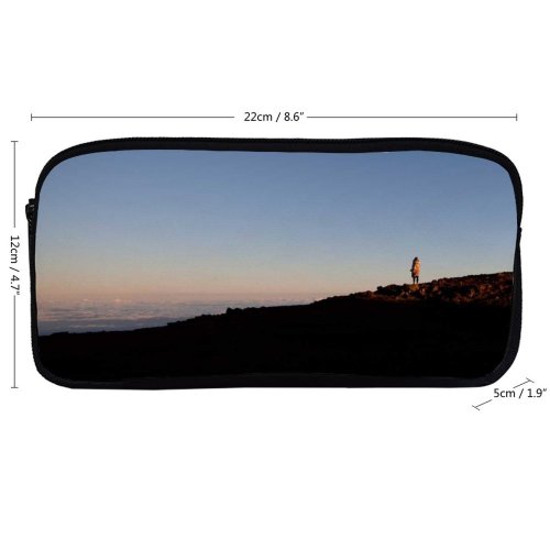 yanfind Pencil Case YHO  Images Space Building Landscape  Sky Wallpapers Dusk Architecture Outdoors Crater Zipper Pens Pouch Bag for Student Office School