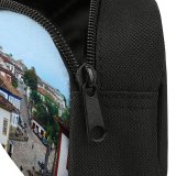 yanfind Pencil Case YHO Building Colony Town Gerais Old Settlement Antiga Area Center Church Historical Ceiling Zipper Pens Pouch Bag for Student Office School