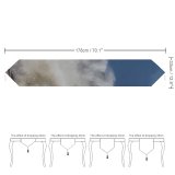 Yanfind Table Runner Eruption Domain Pictures Sea Outdoors Grey Volcano Public Geyser Mountain Images Everyday Dining Wedding Party Holiday Home Decor