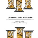 yanfind Watch Strap for Apple Watch Lake Tree Sky   Neuchâtel Colour Autum Plant Leaf Borntobe Compatible with iWatch Series 5 4 3 2 1