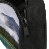 yanfind Pencil Case YHO Boating Boats Fog Forest Clouds Wood Adventure Landscape Daylight Mountains Hike Travel Zipper Pens Pouch Bag for Student Office School