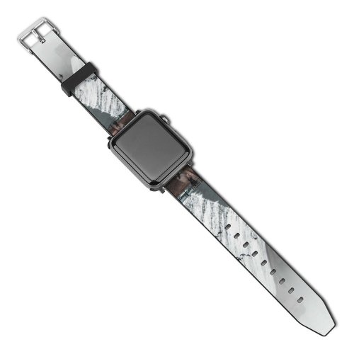 yanfind Watch Strap for Apple Watch United Reservoir Landscape Abies Pine Plant Forest Spruce Pictures PNG Outdoors Compatible with iWatch Series 5 4 3 2 1