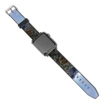 yanfind Watch Strap for Apple Watch Landscape Peak Wilderness Activities Slope Wallpapers Pictures Outdoors Stock Free Range Compatible with iWatch Series 5 4 3 2 1