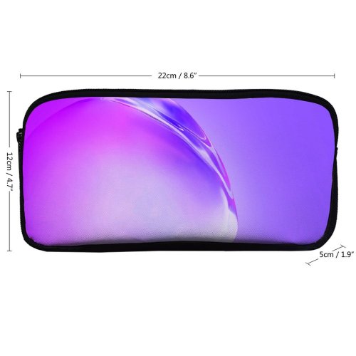 yanfind Pencil Case YHO Abstract Gradients Galaxy S Bubble Zipper Pens Pouch Bag for Student Office School