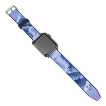 yanfind Watch Strap for Apple Watch United Creative Michigan Pictures Winter Outdoors Snow Abstract Flint  HQ Compatible with iWatch Series 5 4 3 2 1