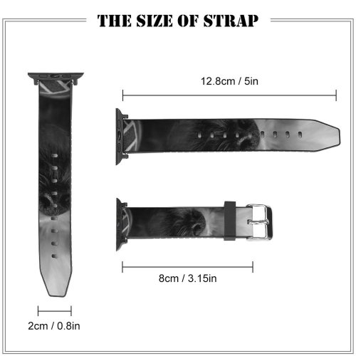 yanfind Watch Strap for Apple Watch Affenpinscher Dog Home Free Pet Bed Wallpapers Puppies Images Pictures Pup Compatible with iWatch Series 5 4 3 2 1