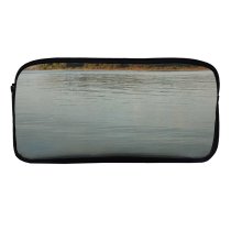 yanfind Pencil Case YHO Resources Sky Harbour River Still Zealand Calm Lake Ohiwa Sound Bank Sea Zipper Pens Pouch Bag for Student Office School