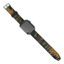 yanfind Watch Strap for Apple Watch Wallpapers Images Free Plant Pictures Leaf Maple Tree Art Rug Compatible with iWatch Series 5 4 3 2 1