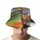 yanfind Adult Fisherman's Hat Wreckage Vehicle Vessel Ship Coast Cloud Boat Scotland Sailing Derelict Sky Ship Fishing Fisherman Cap Travel Beach Sun protection