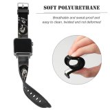 yanfind Watch Strap for Apple Watch Black Dark Bikes  Agusta Dragster  SCS Night Tarmac Compatible with iWatch Series 5 4 3 2 1