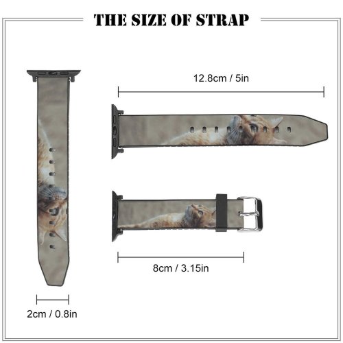 yanfind Watch Strap for Apple Watch Kitteh Abyssinian Home Free Cat Stock Wallpapers Manx Images Decor Pictures Compatible with iWatch Series 5 4 3 2 1