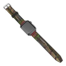 yanfind Watch Strap for Apple Watch Johannes Plenio Forest Trees Fall Daytime Autumn Compatible with iWatch Series 5 4 3 2 1