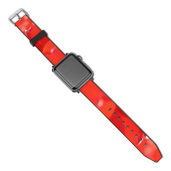 yanfind Watch Strap for Apple Watch Sunlight Details Heart Macro Love Petal Tulip Valentine's Plant Flower Compatible with iWatch Series 5 4 3 2 1