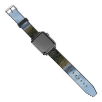 yanfind Watch Strap for Apple Watch Landscape  Countryside Road Plant Wilderness Tundra Pictures Ground PNG Grassland Compatible with iWatch Series 5 4 3 2 1