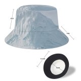 yanfind Adult Fisherman's Hat Polar Images Snow Wallpapers Mountain Outdoors Fjord Reflected Arctic Greenland Winter Refection Fishing Fisherman Cap Travel Beach Sun protection