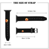 yanfind Watch Strap for Apple Watch Black Dark Blood  Lunar  Starry Sky Astronomy Compatible with iWatch Series 5 4 3 2 1