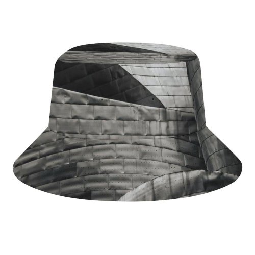 yanfind Adult Fisherman's Hat Triangle City Exterior Images Path Building Spain Guggenhein Wallpapers Architecture Bilbao Outdoors Fishing Fisherman Cap Travel Beach Sun protection