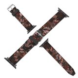 yanfind Watch Strap for Apple Watch Deep Plant Pictures PNG Tree Light October Leaves Maple November Dark Compatible with iWatch Series 5 4 3 2 1
