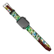 yanfind Watch Strap for Apple Watch Flower Rose Plant  Creative Images Commons Leaf Compatible with iWatch Series 5 4 3 2 1