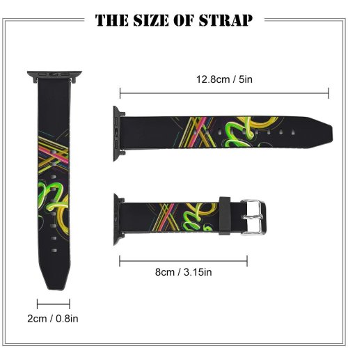 yanfind Watch Strap for Apple Watch Technology Microsoft Pride Colorful Compatible with iWatch Series 5 4 3 2 1