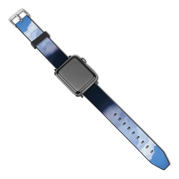 yanfind Watch Strap for Apple Watch Fluffy Sky Cumulus Domain Public Outdoors Wallpapers Azure Images Pictures Cloud Compatible with iWatch Series 5 4 3 2 1