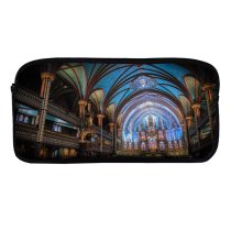 yanfind Pencil Case YHO  Images Basilica Catherdral Building Public Ceiling NotreDame Wallpapers Architecture Theater Cinema Zipper Pens Pouch Bag for Student Office School