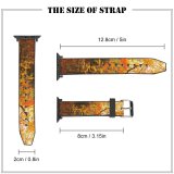 yanfind Watch Strap for Apple Watch Saturation Tree Vibrant States Domain Plant  Leaf Delicate Public Great Compatible with iWatch Series 5 4 3 2 1