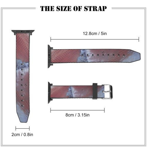 yanfind Watch Strap for Apple Watch Seas  Rub' Pictures Above Outdoors Stock Fish Abstract Al Free Compatible with iWatch Series 5 4 3 2 1