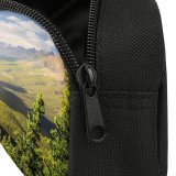 yanfind Pencil Case YHO Robin Christ Banff National Park Peyto Lake Canadian Rockies Mountains Forest Daylight Zipper Pens Pouch Bag for Student Office School