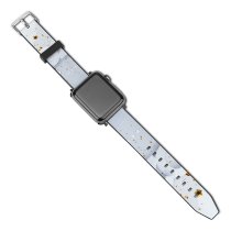 yanfind Watch Strap for Apple Watch Celebrations Year Ribbons Party  Sparkling Happy Compatible with iWatch Series 5 4 3 2 1