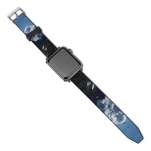 yanfind Watch Strap for Apple Watch À Landscape Peak Mont Slope Wallpapers Cheval Pictures PNG Outdoors Grey Compatible with iWatch Series 5 4 3 2 1