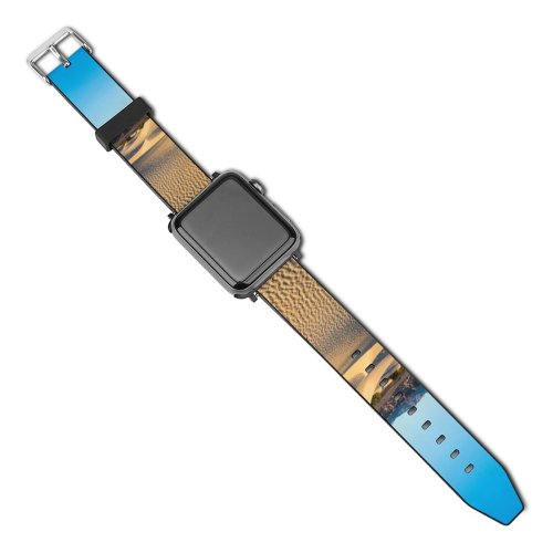yanfind Watch Strap for Apple Watch Youen California Death Valley Dessert California Sand Dunes Sky  Range Sunrise Compatible with iWatch Series 5 4 3 2 1