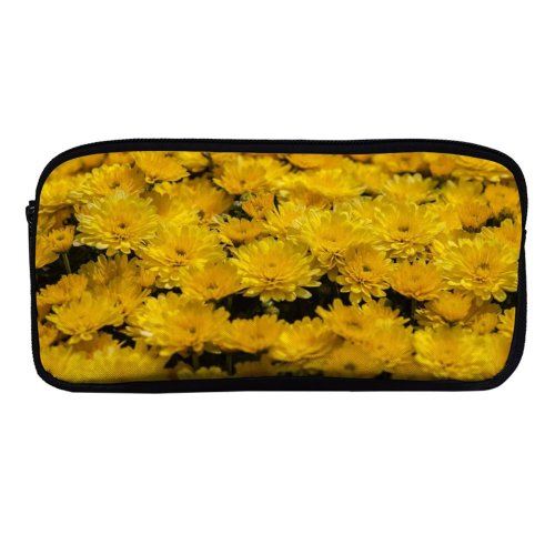 yanfind Pencil Case YHO Images Autumn Ogorod Flowers Wallpapers Plant Garden Free Dandelion Daisy Flower Chrysanthemum Zipper Pens Pouch Bag for Student Office School