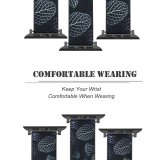 yanfind Watch Strap for Apple Watch Leaves Plant Botanical Garden Compatible with iWatch Series 5 4 3 2 1